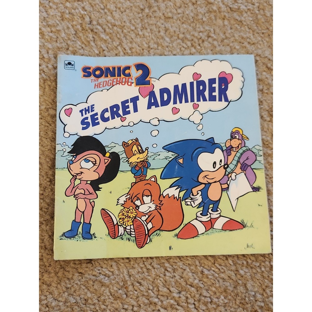 Sonic The Hedgehog 2: Secret Admirer Special Edition | Golden Book / Sega (1994)